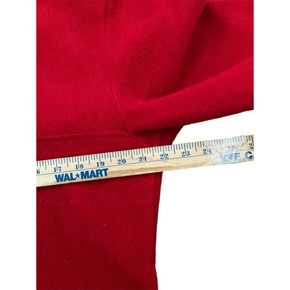 Vintage J.Crew Oarsman Quarter Zip Fleece Mens Small Long Sleeve Red 1/4 Zip - Picture 6 of 10